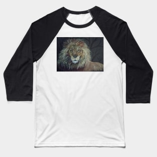 Lion, King of Beasts Baseball T-Shirt